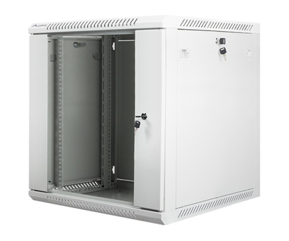 Szafa RACK LANBERG Szafa instalacyjna wisząca 19'' 12U 600X600mm szara (drzwi szklane) WF01-6612-10S